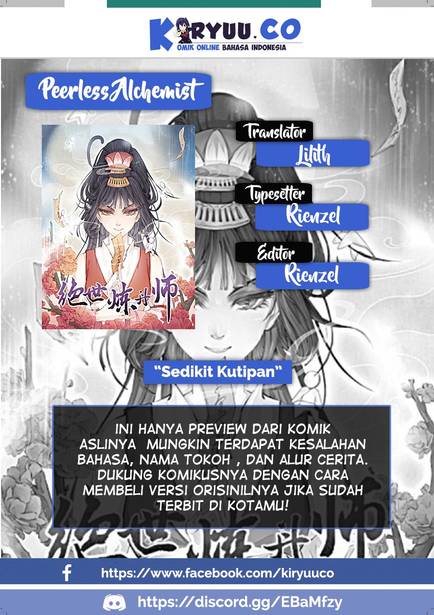 Peerless Alchemist Chapter 01 Bahasa Indonesia