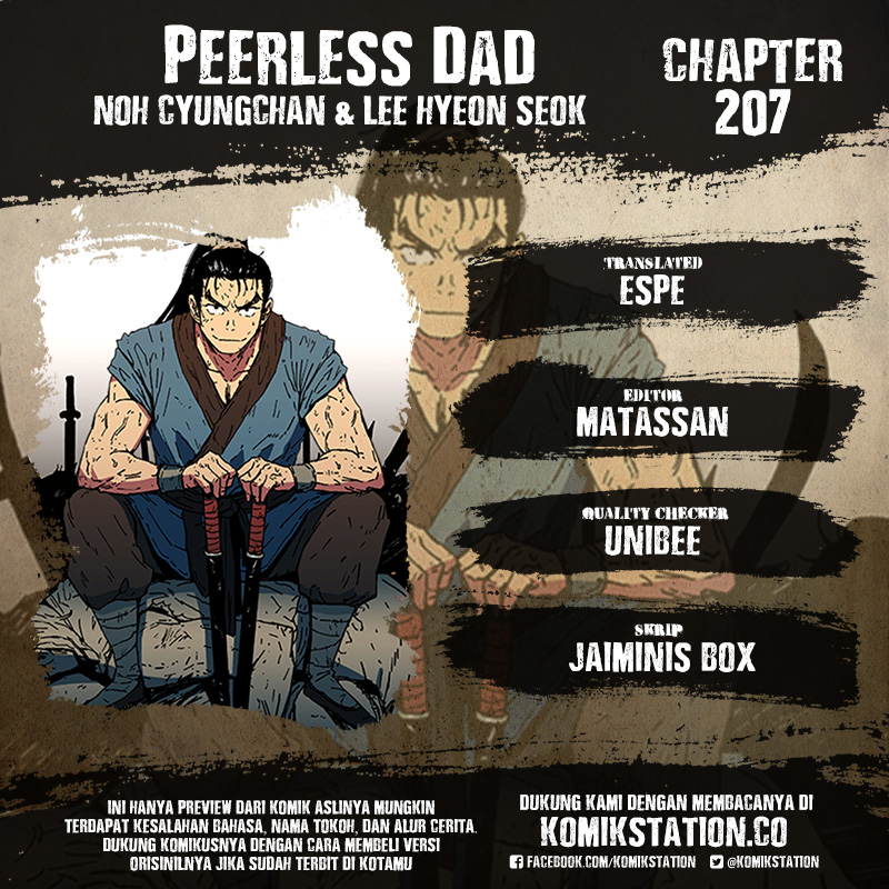 Peerless Dad Chapter 207 Bahasa Indonesia
