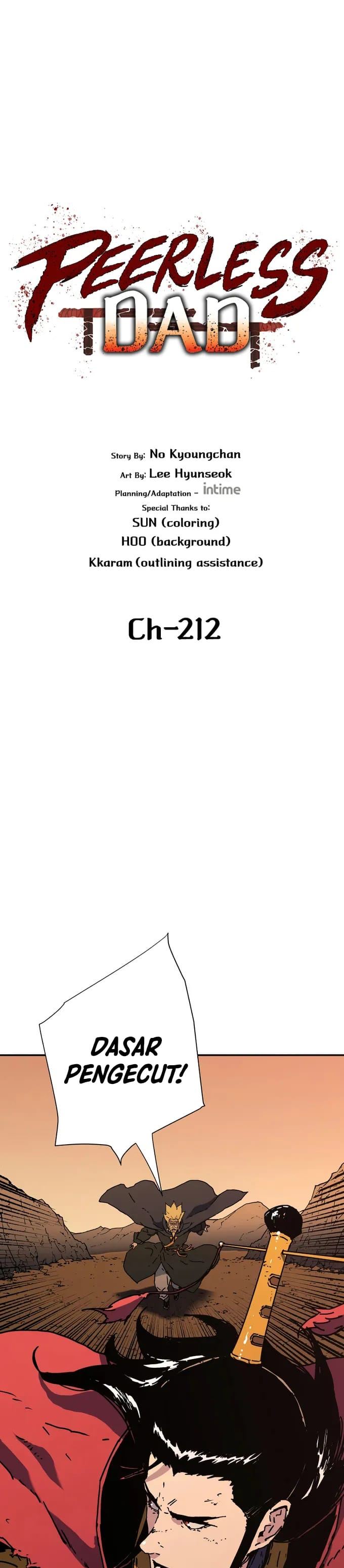 Peerless Dad Chapter 212 Bahasa Indonesia