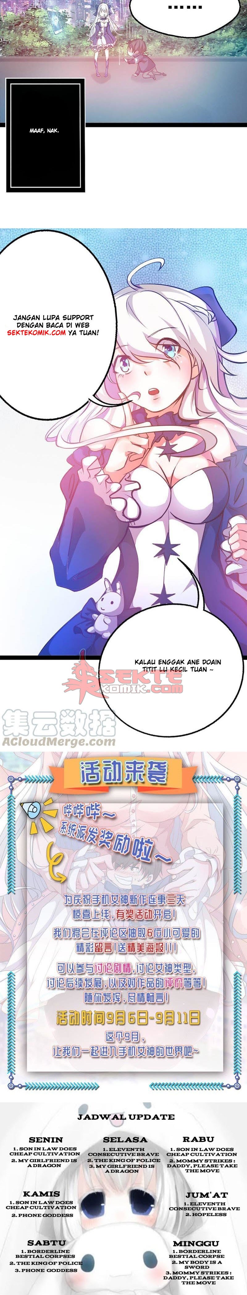 Phone Goddness Chapter 02 Bahasa Indonesia