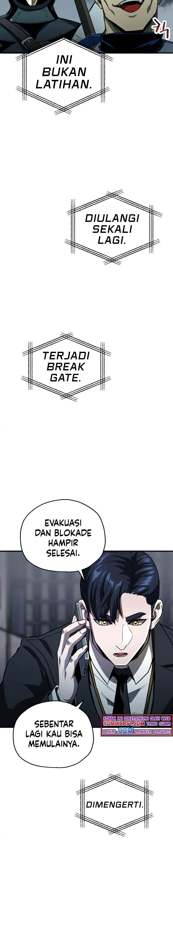 Player Who Can’t Level Up Chapter 48 Bahasa Indonesia