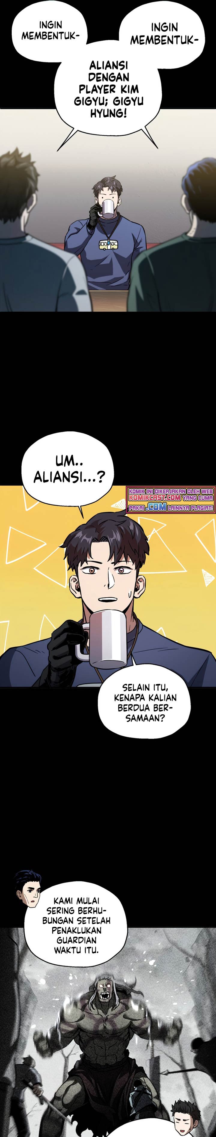 Player Who Can’t Level Up Chapter 48 Bahasa Indonesia