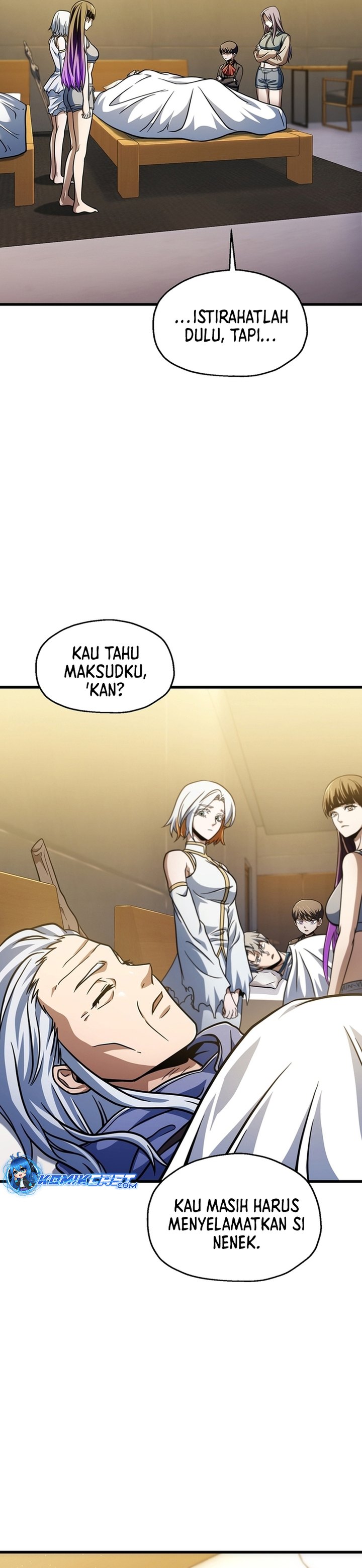 Player Who Can’t Level Up Chapter 186 Bahasa Indonesia