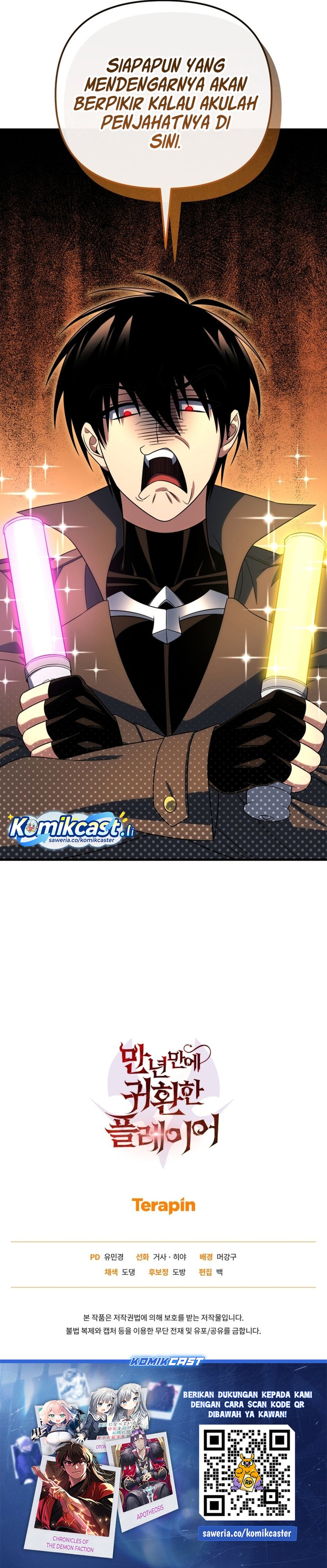 Player Who Returned 10,000 Years Later Chapter 127 Bahasa Indonesia