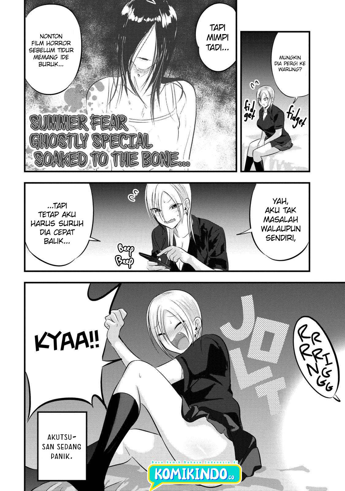 Please Go Home, Akutsu-san! Chapter 72 Bahasa Indonesia