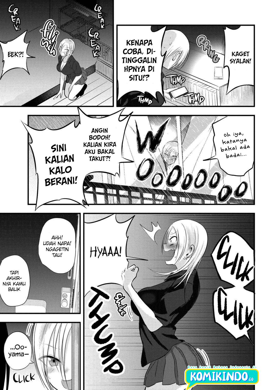 Please Go Home, Akutsu-san! Chapter 72 Bahasa Indonesia