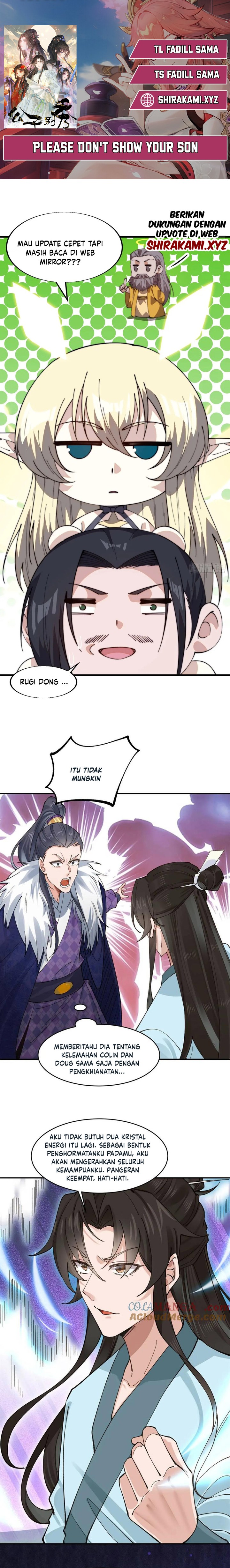 Please Don’t Show Your Son Chapter 179 Bahasa Indonesia