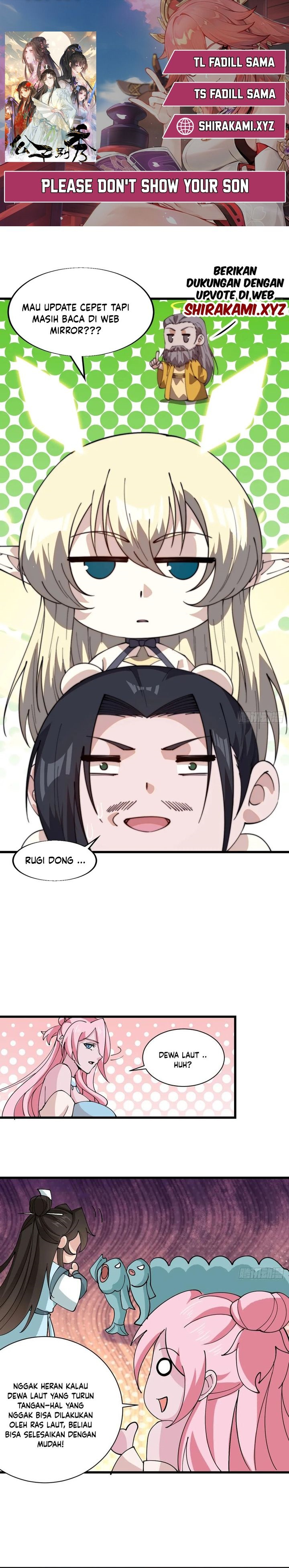 Please Don’t Show Your Son Chapter 203 Bahasa Indonesia