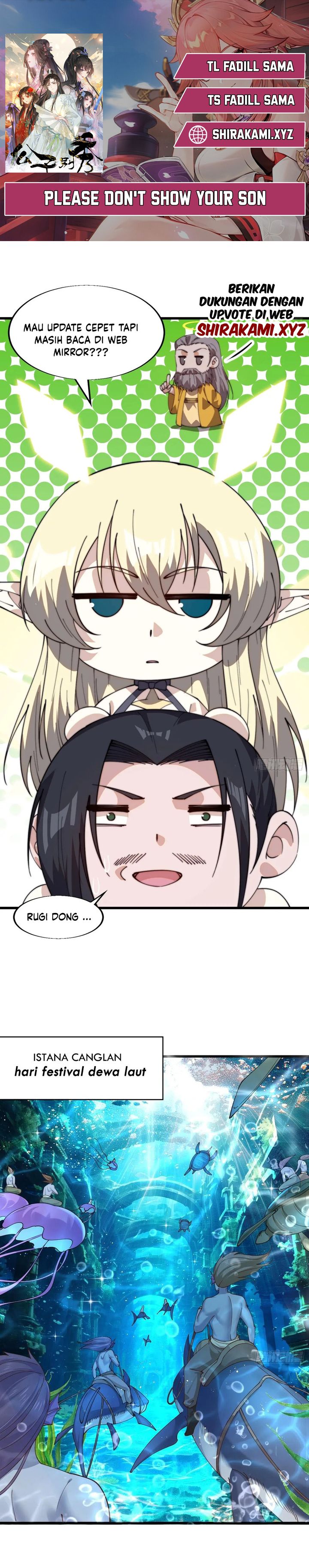 Please Don’t Show Your Son Chapter 205 Bahasa Indonesia