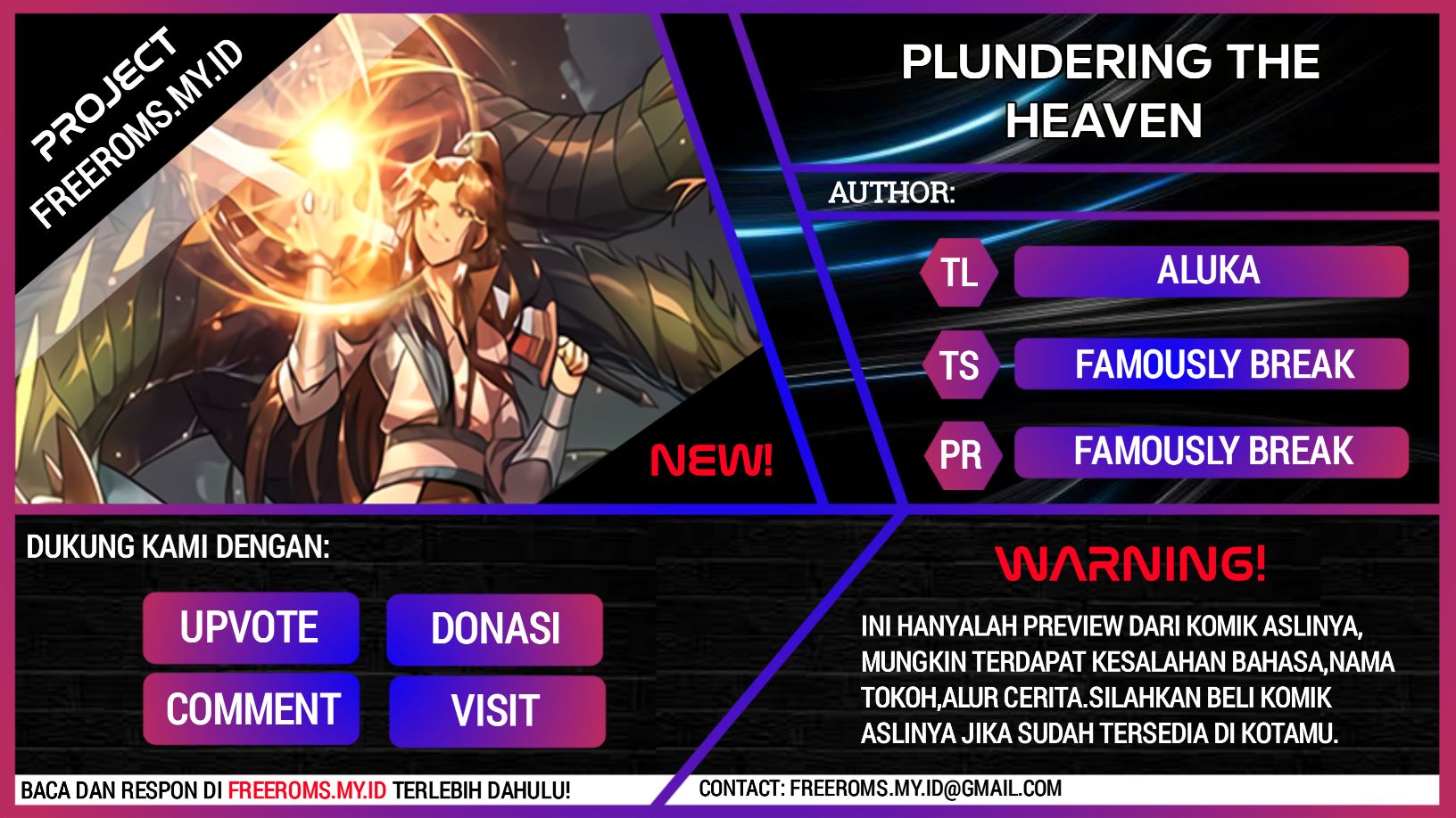 Plundering The Heavens Chapter 02 Bahasa Indonesia