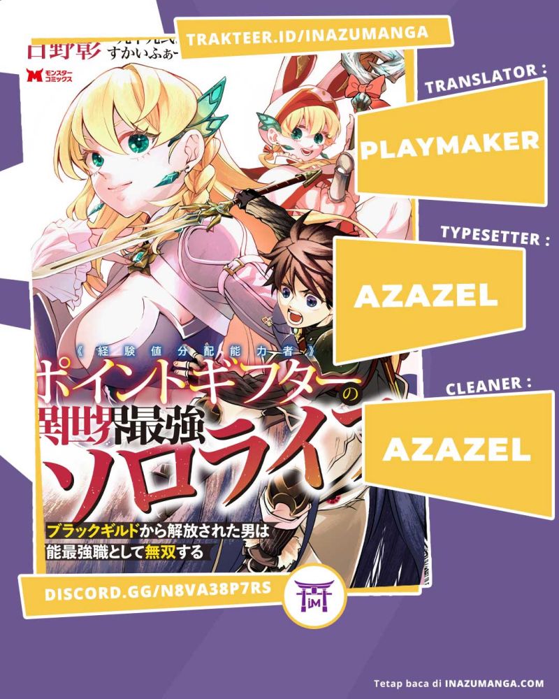 Point Gifter Keikenchi Bunpai Nouryokusha no Isekai Saikyou Solo Life Chapter 03 Bahasa Indonesia