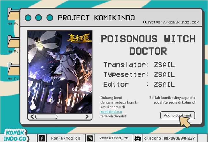 Poisonous Witch Doctor chapter 1