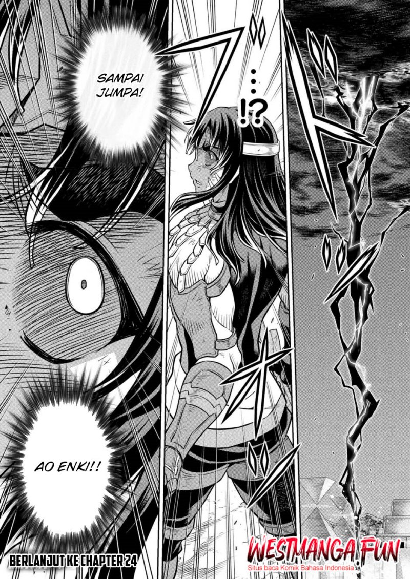 Ponkotsu Megami no Isekai Sousei-roku Chapter 23 Bahasa Indonesia