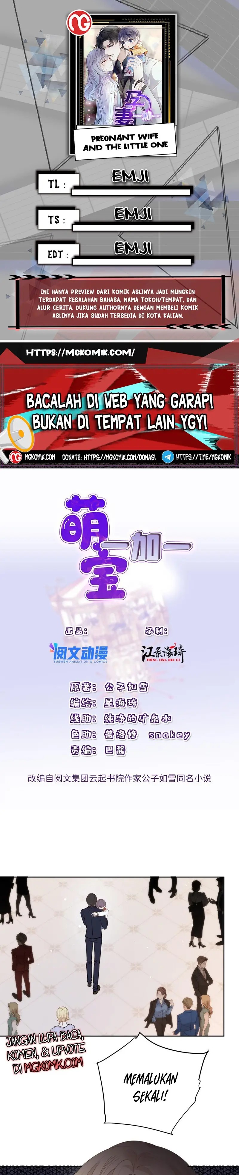 Pregnant Wife, One Plus One Chapter 221 Bahasa Indonesia