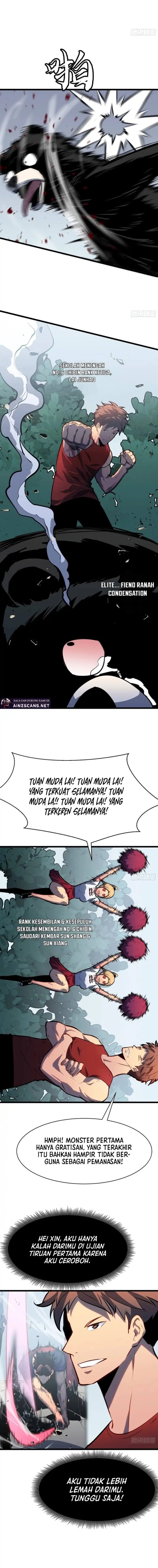 Prepaid Dragon King Tanks Everything! Chapter 24 Bahasa Indonesia