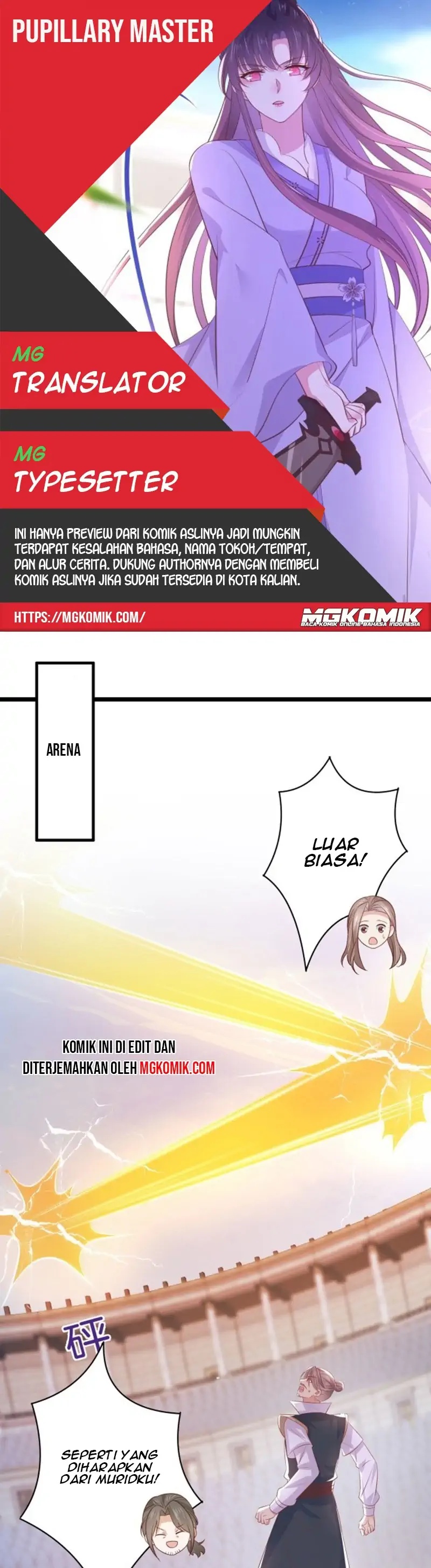 Pupillary Master Chapter 214 Bahasa Indonesia