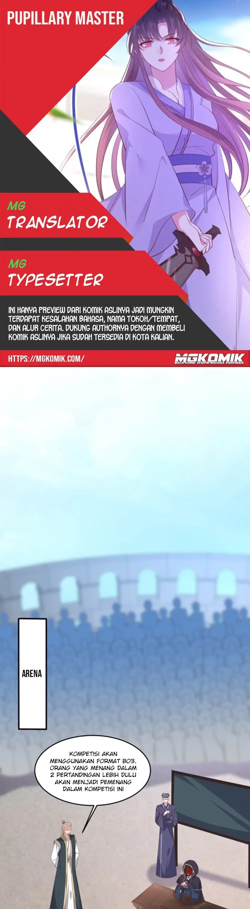 Pupillary Master Chapter 232 Bahasa Indonesia