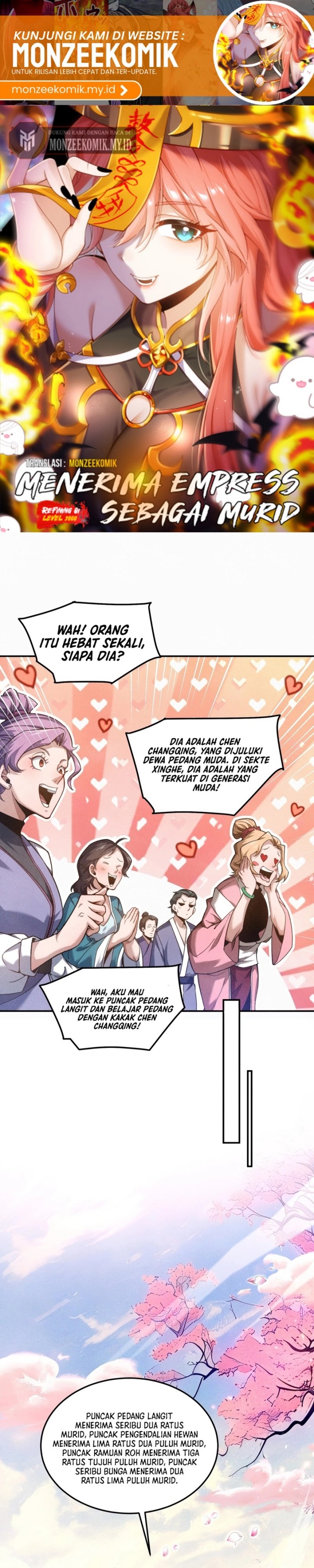 Qi Refining Level 3000 Accept the Empress as your disciple chapter 2