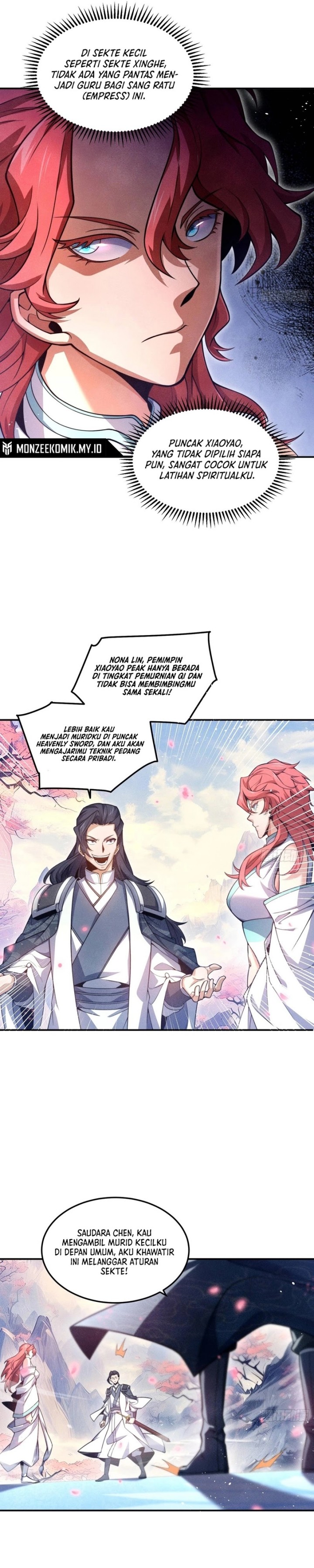 Qi Refining Level 3000 Accept the Empress as your disciple chapter 2