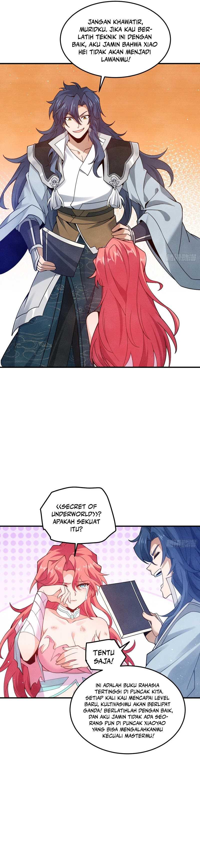 Qi Refining Level 3000 Accept the Empress as your disciple Chapter 04 Bahasa Indonesia