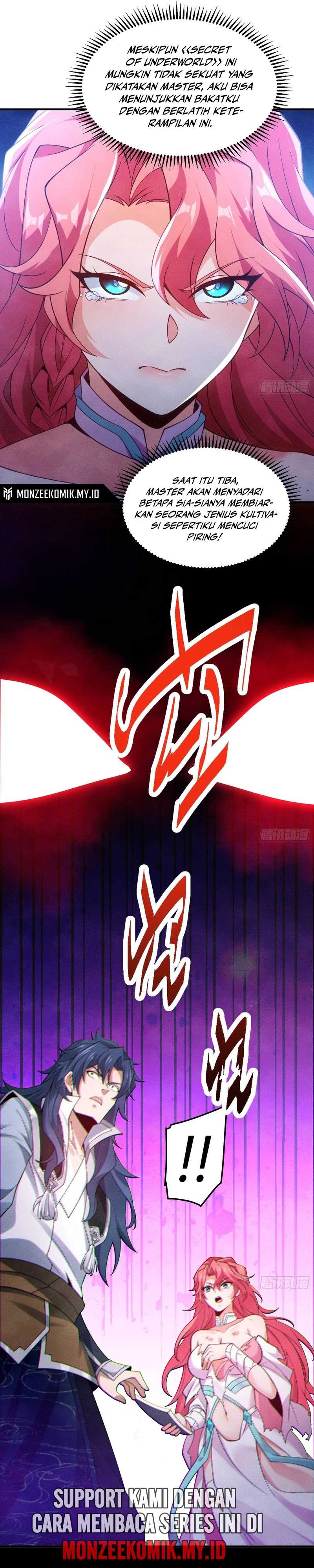 Qi Refining Level 3000 Accept the Empress as your disciple Chapter 04 Bahasa Indonesia