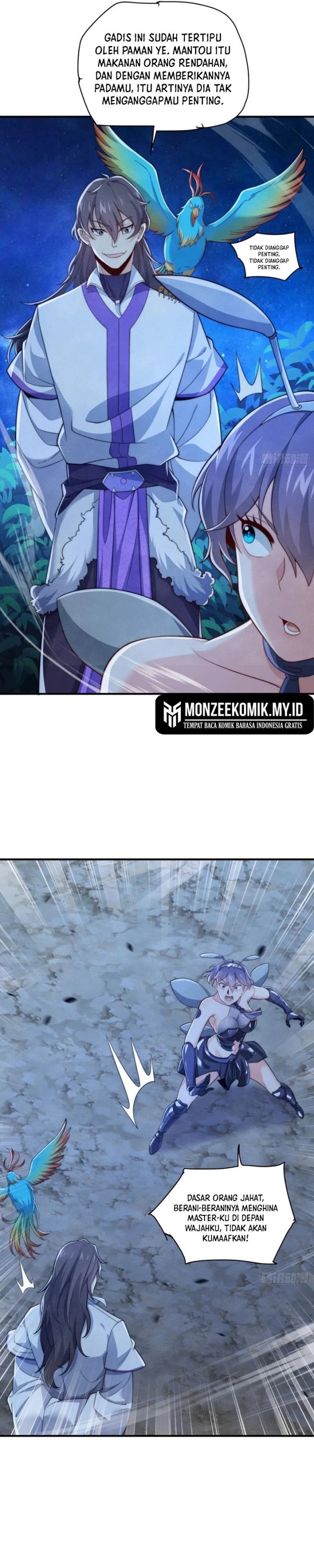 Qi Refining Level 3000 Accept the Empress as your disciple Chapter 08 Bahasa Indonesia