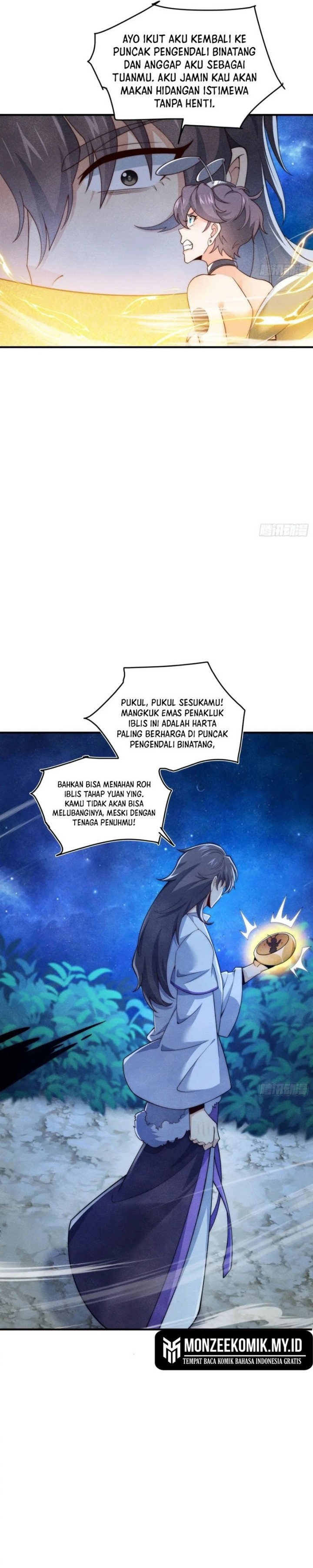 Qi Refining Level 3000 Accept the Empress as your disciple Chapter 08 Bahasa Indonesia
