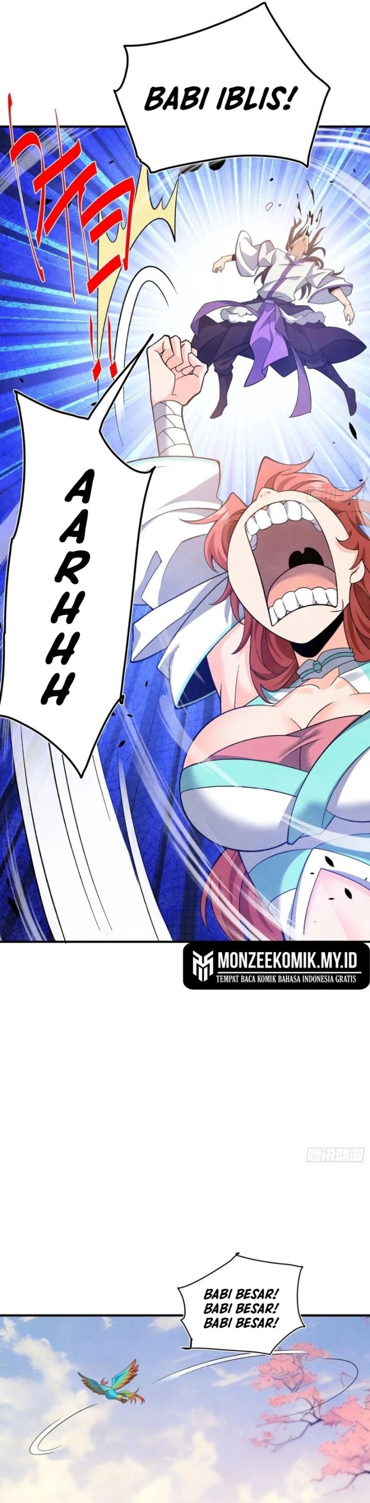 Qi Refining Level 3000 Accept the Empress as your disciple Chapter 08 Bahasa Indonesia