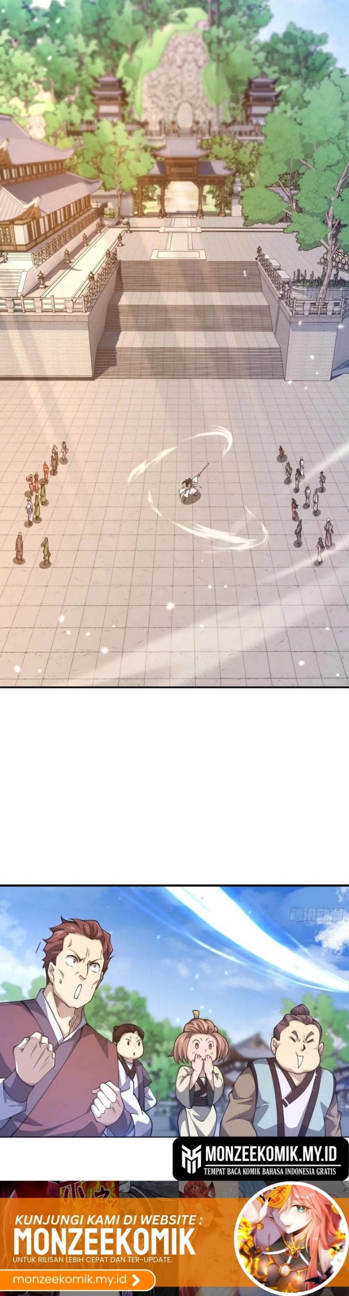 Qi Refining Level 3000 Accept the Empress as your disciple Chapter 08 Bahasa Indonesia