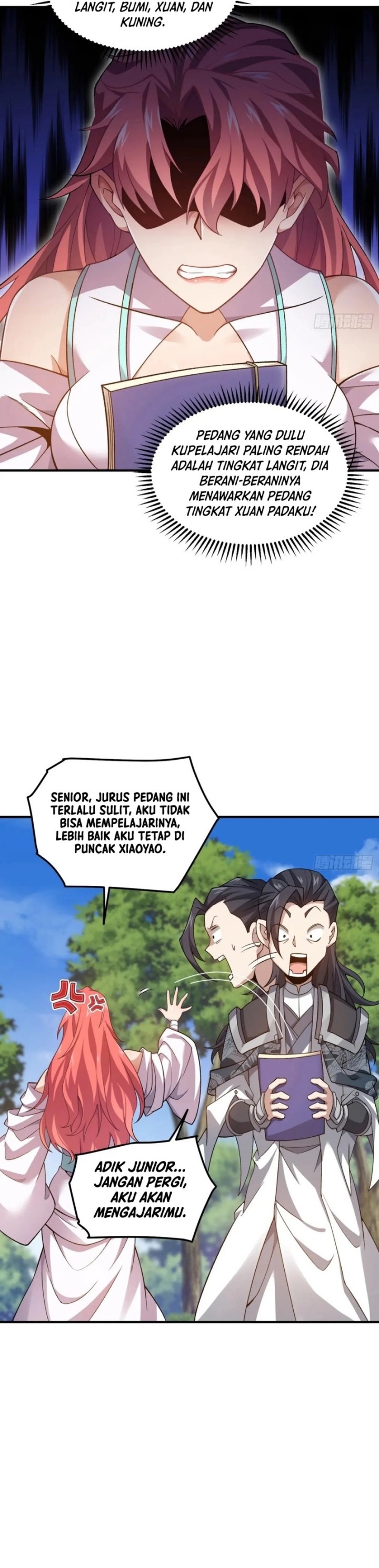 Qi Refining Level 3000 Accept the Empress as your disciple chapter 9