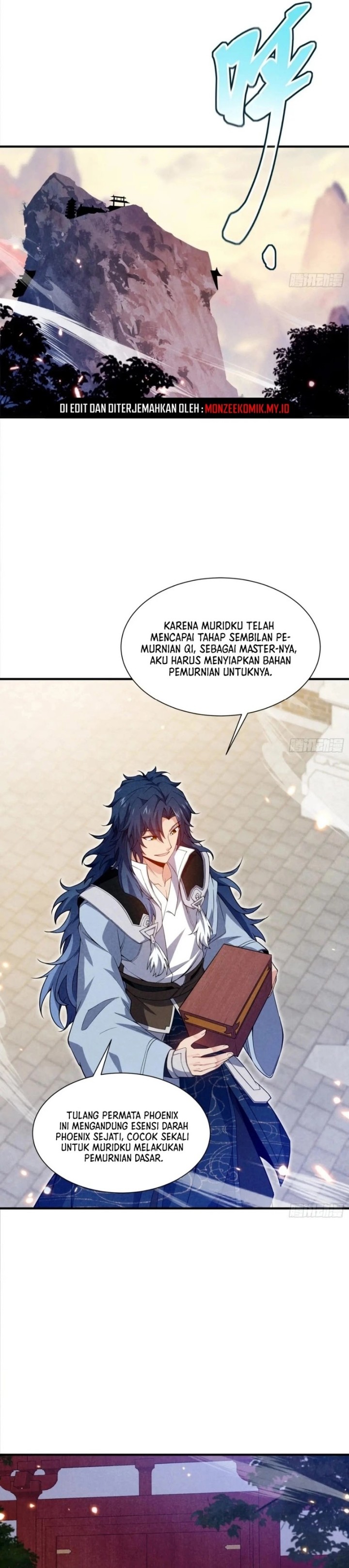 Qi Refining Level 3000 Accept the Empress as your disciple Chapter 11 Bahasa Indonesia