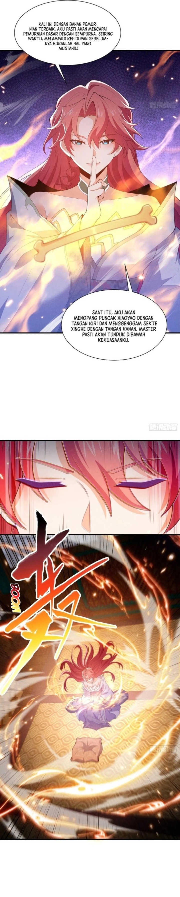 Qi Refining Level 3000 Accept the Empress as your disciple Chapter 11 Bahasa Indonesia