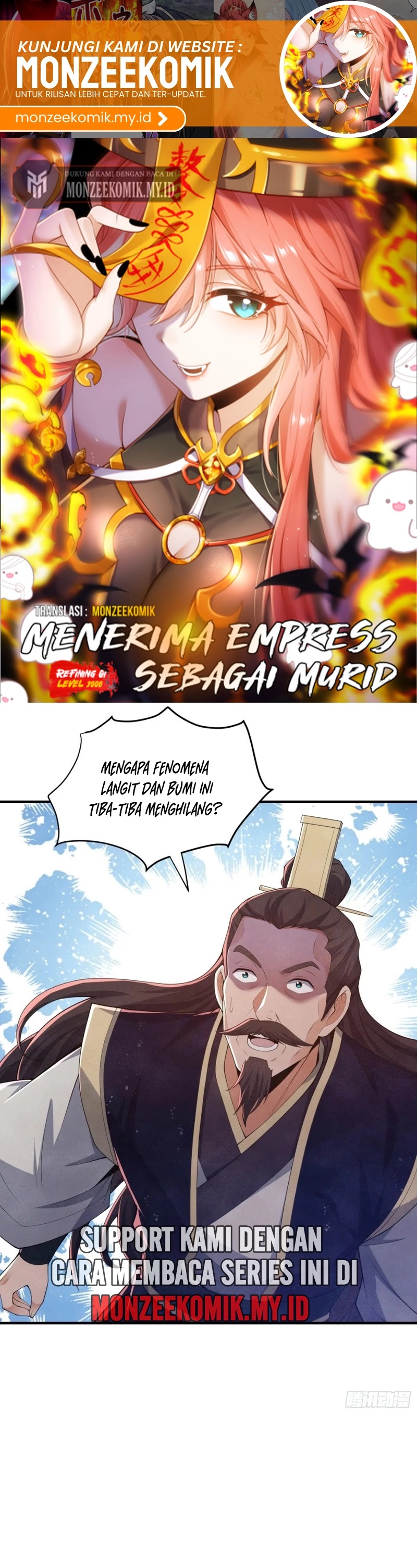 Qi Refining Level 3000 Accept the Empress as your disciple chapter 12