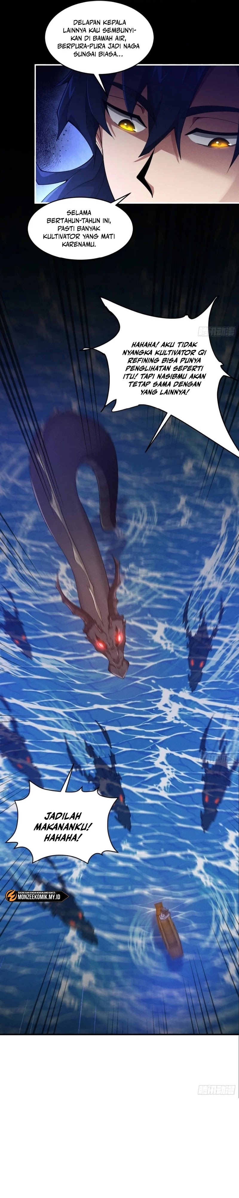 Qi Refining Level 3000 Accept the Empress as your disciple Chapter 15 Bahasa Indonesia