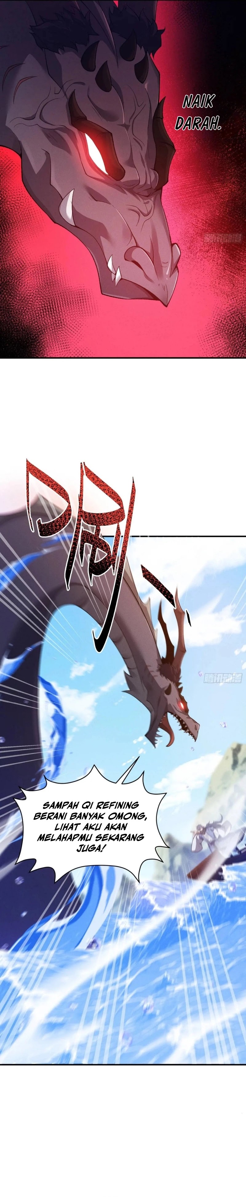 Qi Refining Level 3000 Accept the Empress as your disciple Chapter 15 Bahasa Indonesia