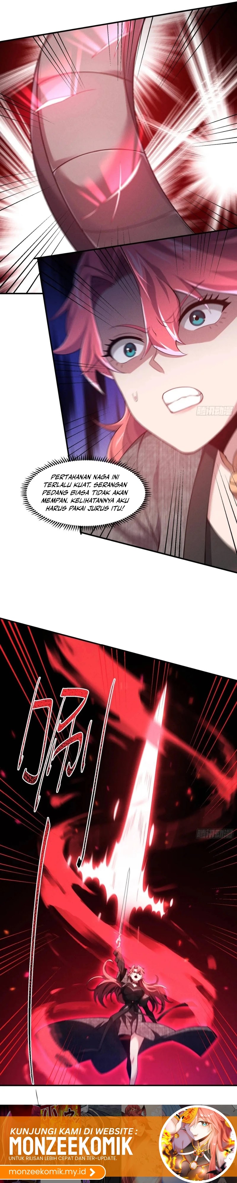 Qi Refining Level 3000 Accept the Empress as your disciple Chapter 15 Bahasa Indonesia