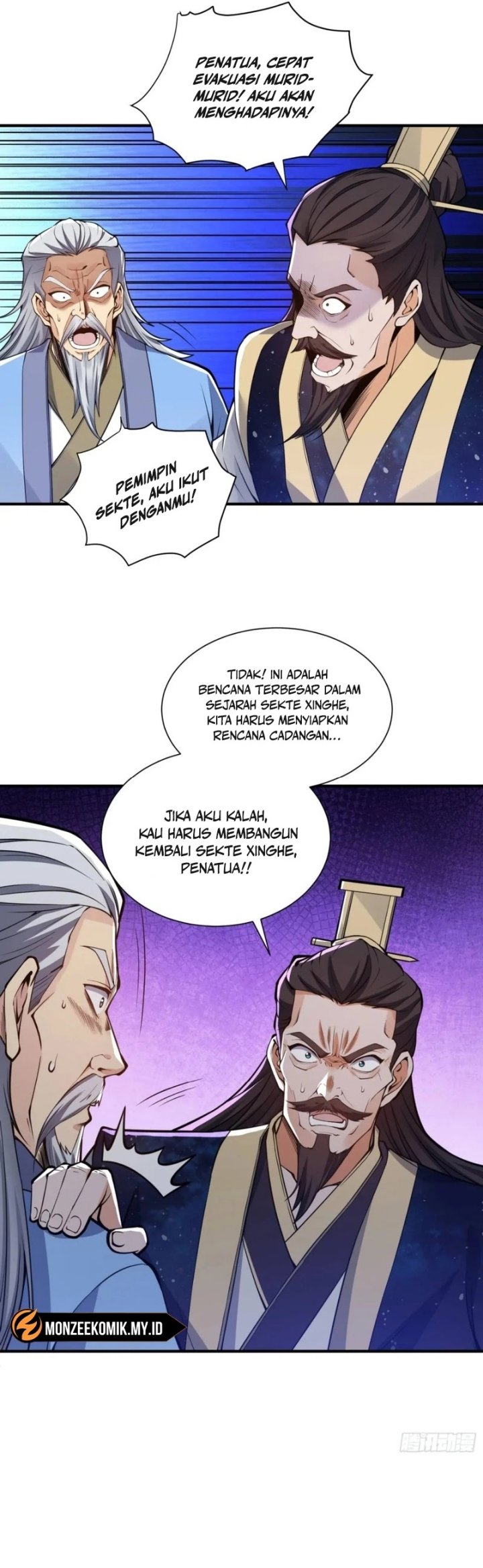 Qi Refining Level 3000 Accept the Empress as your disciple Chapter 17 Bahasa Indonesia