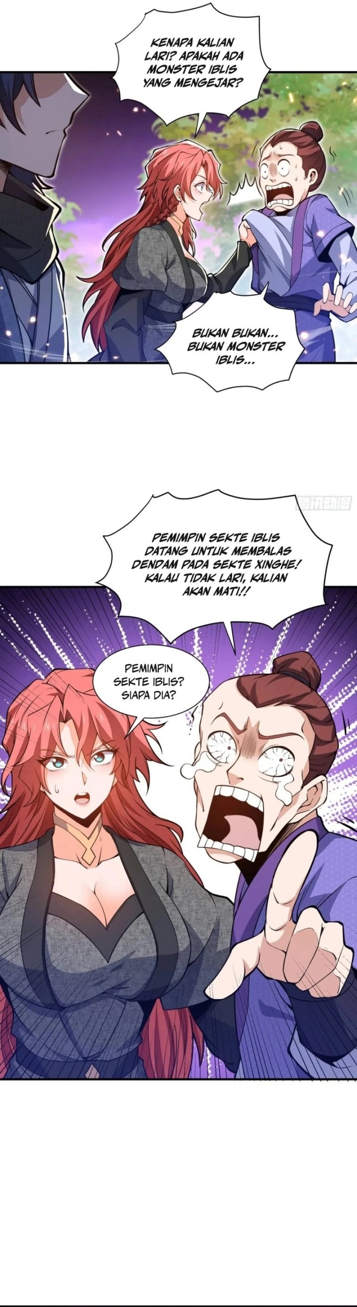 Qi Refining Level 3000 Accept the Empress as your disciple Chapter 17 Bahasa Indonesia