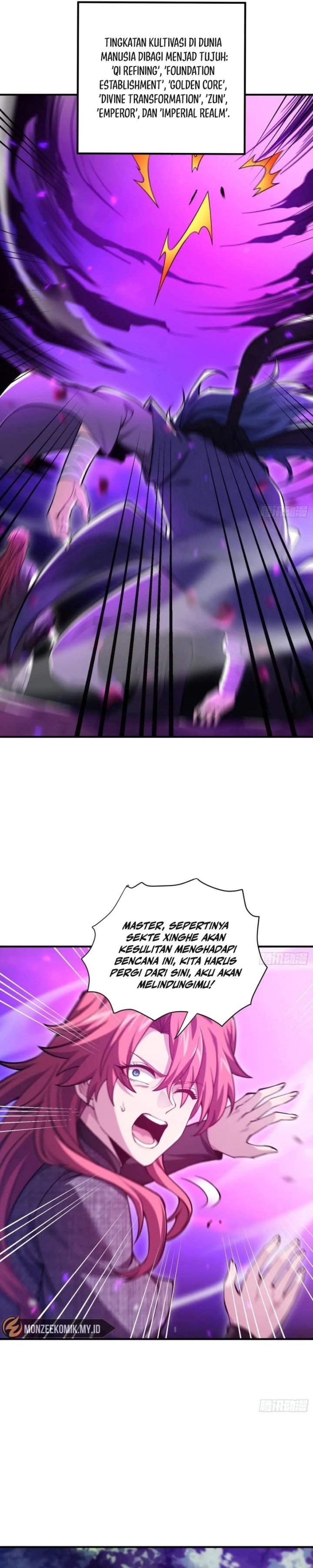 Qi Refining Level 3000 Accept the Empress as your disciple Chapter 17 Bahasa Indonesia