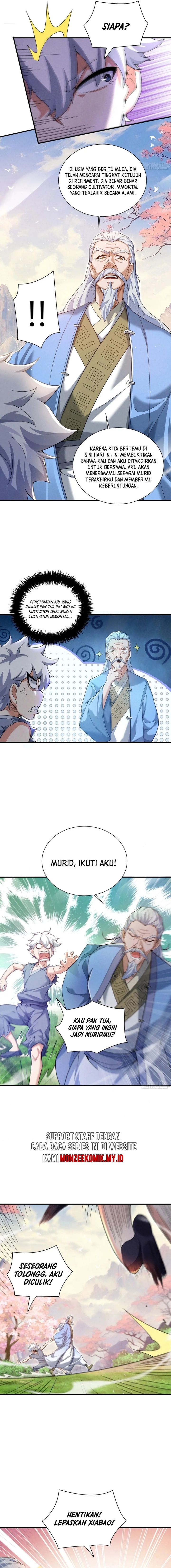 Qi Refining Level 3000 Accept the Empress as your disciple Chapter 22 Bahasa Indonesia