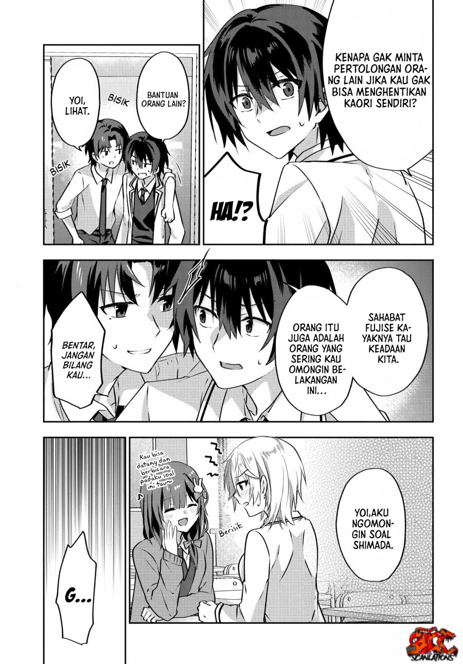 RabuKome Manga ni Haitte Shimattanode, Oshi no Make Hiroin o Zenryoku de Shiawaseni suru Chapter 03.2 Bahasa Indonesia