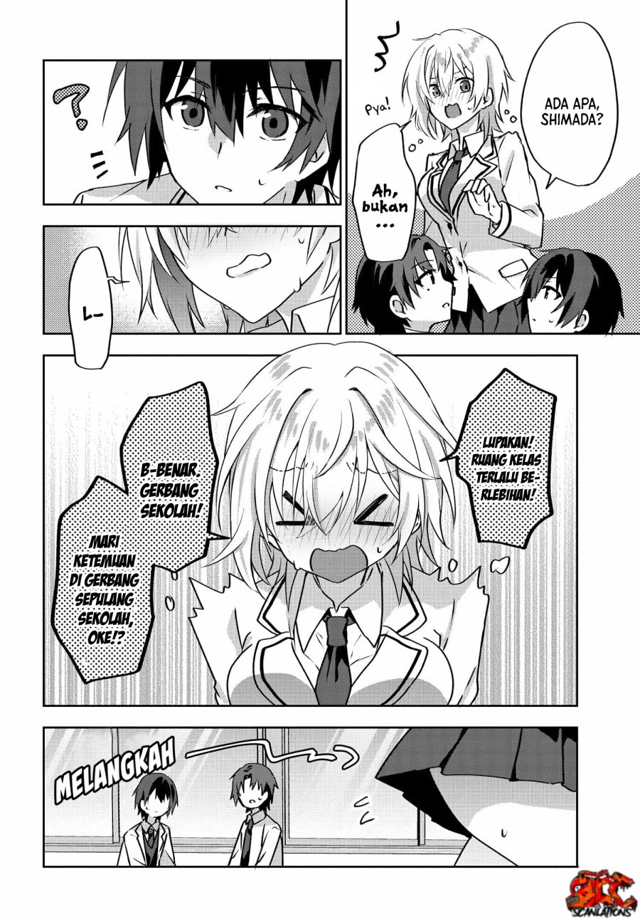 RabuKome Manga ni Haitte Shimattanode, Oshi no Make Hiroin o Zenryoku de Shiawaseni suru Chapter 03.2 Bahasa Indonesia