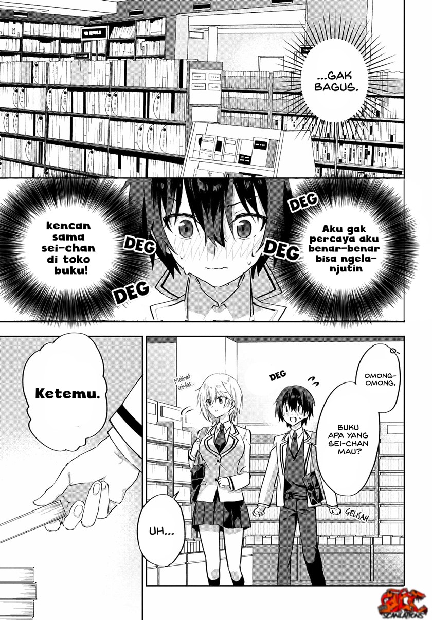 RabuKome Manga ni Haitte Shimattanode, Oshi no Make Hiroin o Zenryoku de Shiawaseni suru Chapter 05.1 Bahasa Indonesia
