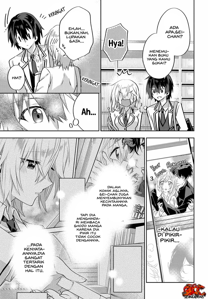 RabuKome Manga ni Haitte Shimattanode, Oshi no Make Hiroin o Zenryoku de Shiawaseni suru Chapter 05.1 Bahasa Indonesia
