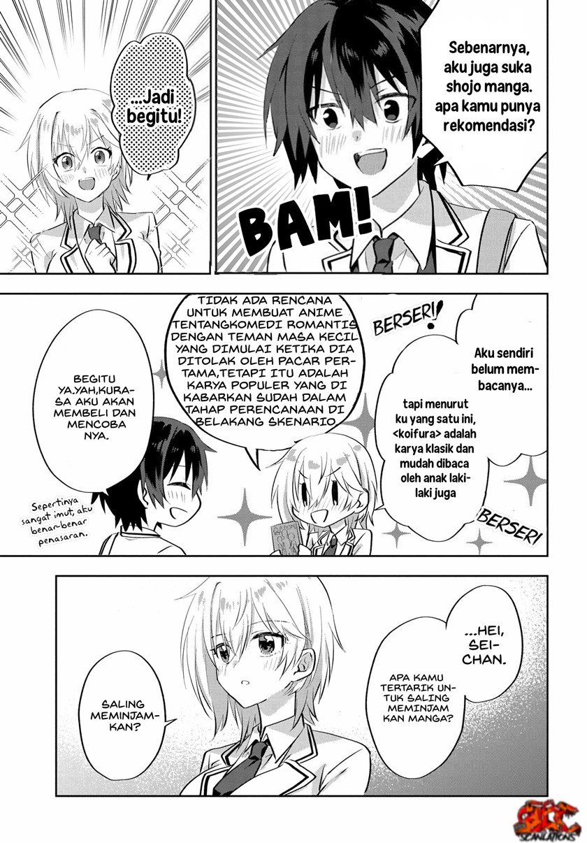RabuKome Manga ni Haitte Shimattanode, Oshi no Make Hiroin o Zenryoku de Shiawaseni suru Chapter 05.1 Bahasa Indonesia