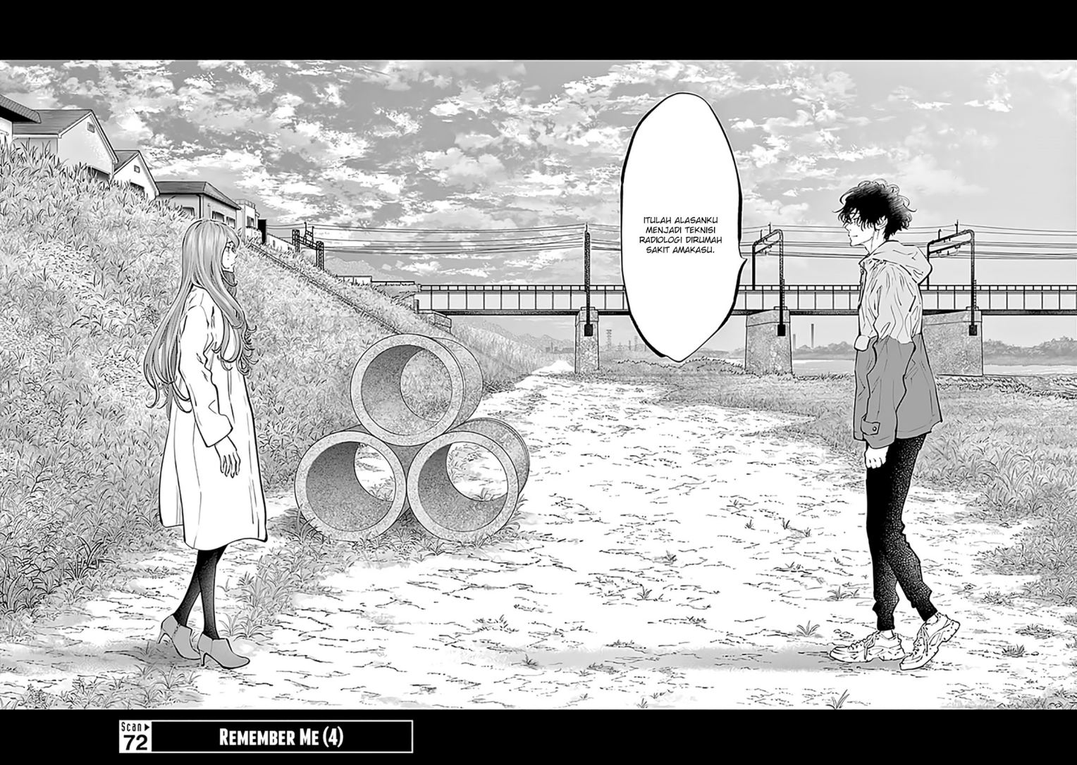 Radiation House Chapter 72 Bahasa Indonesia