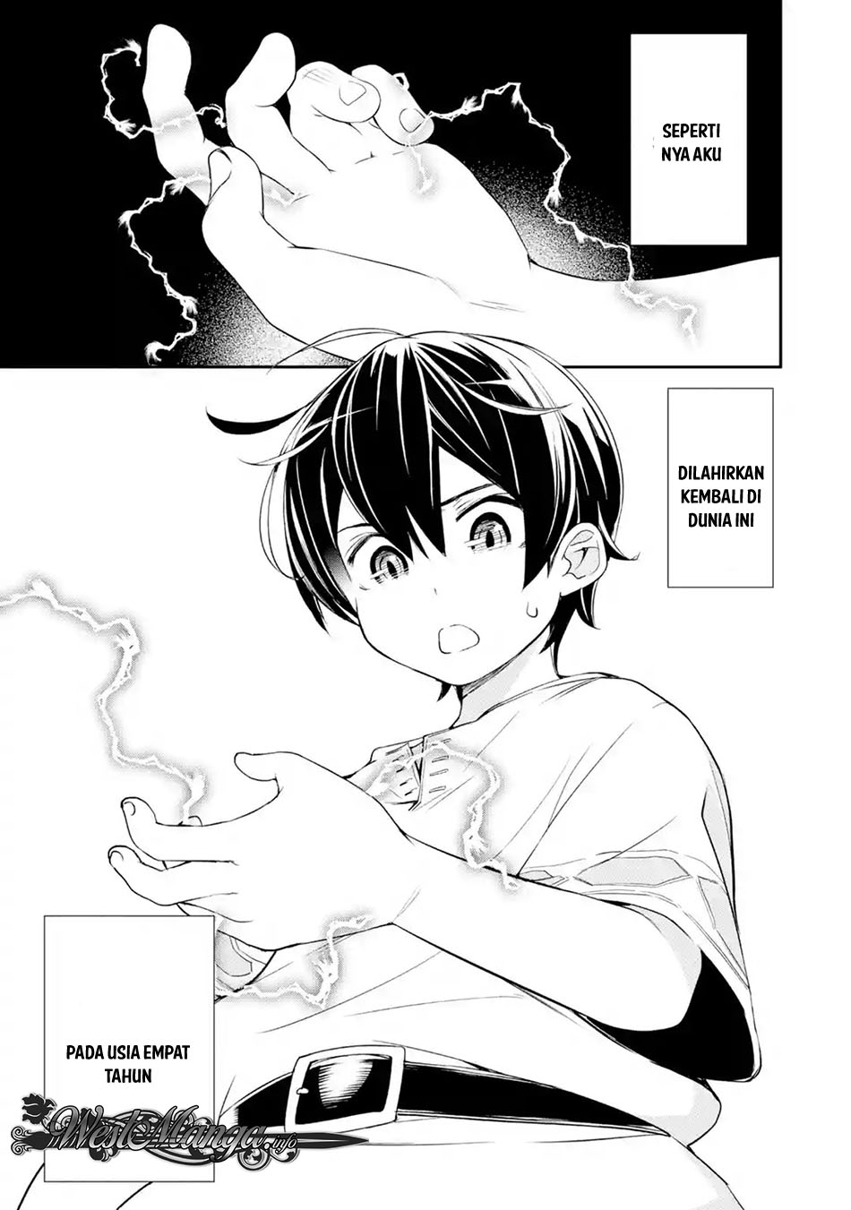 Rakudai Kenja Gakuin no Musou ~ Nidome no Tensei, S Rank Cheat Majutsushi Boukenroku Chapter 01.6 Bahasa Indonesia