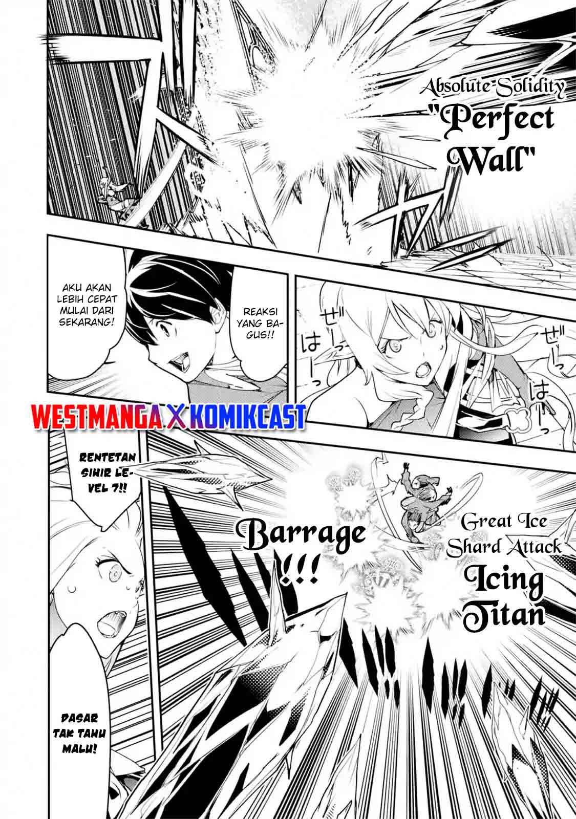 Rakudai Kenja Gakuin no Musou ~ Nidome no Tensei, S Rank Cheat Majutsushi Boukenroku Chapter 08.6 Bahasa Indonesia