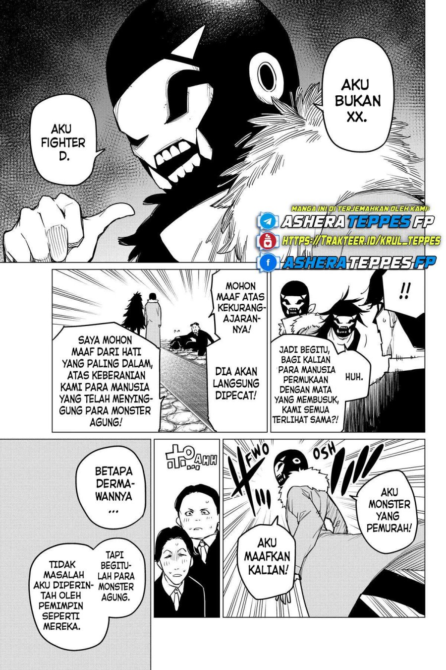 Ranger Reject (Sentai Daishikkaku) Chapter 43 Bahasa Indonesia