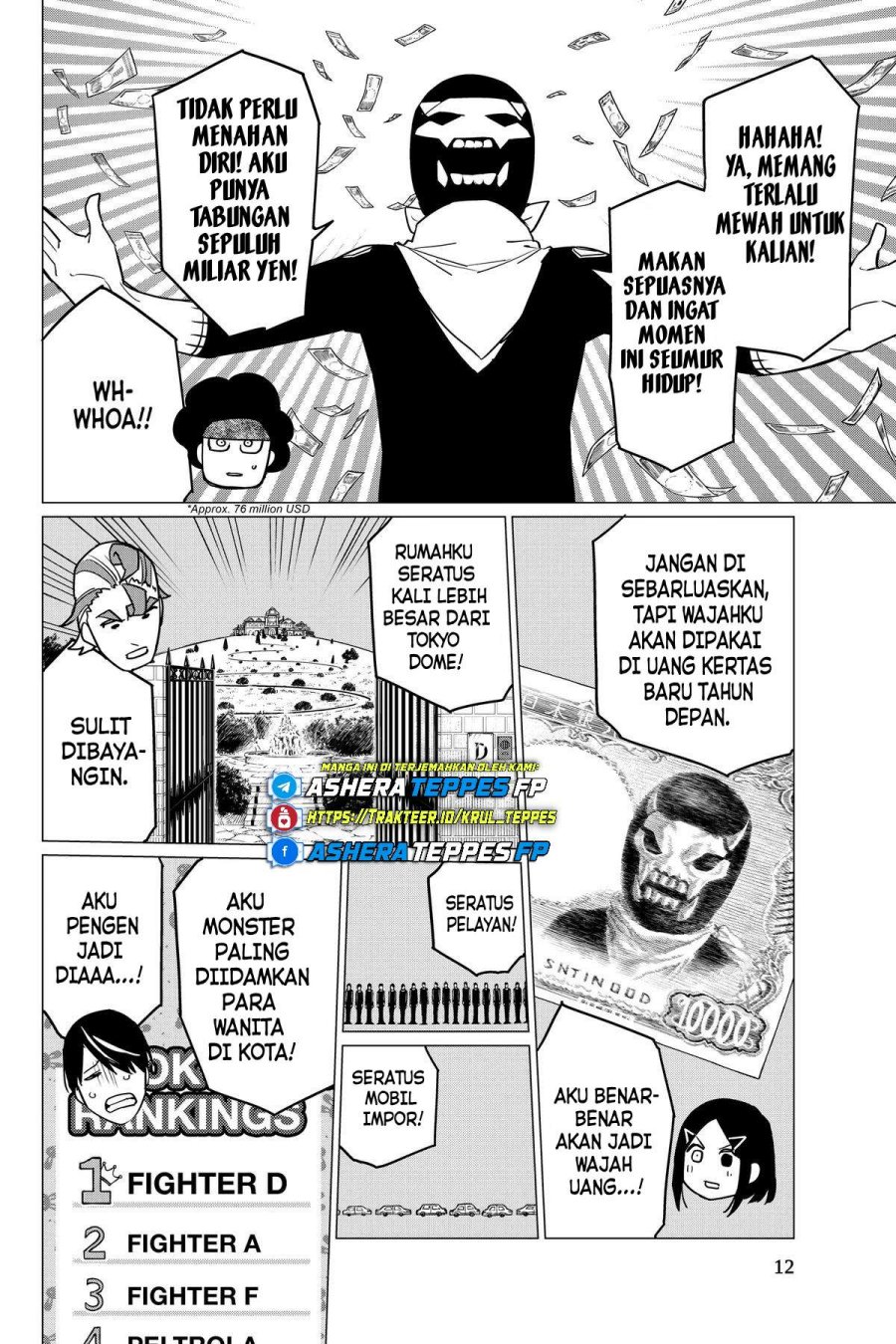 Ranger Reject (Sentai Daishikkaku) Chapter 43 Bahasa Indonesia